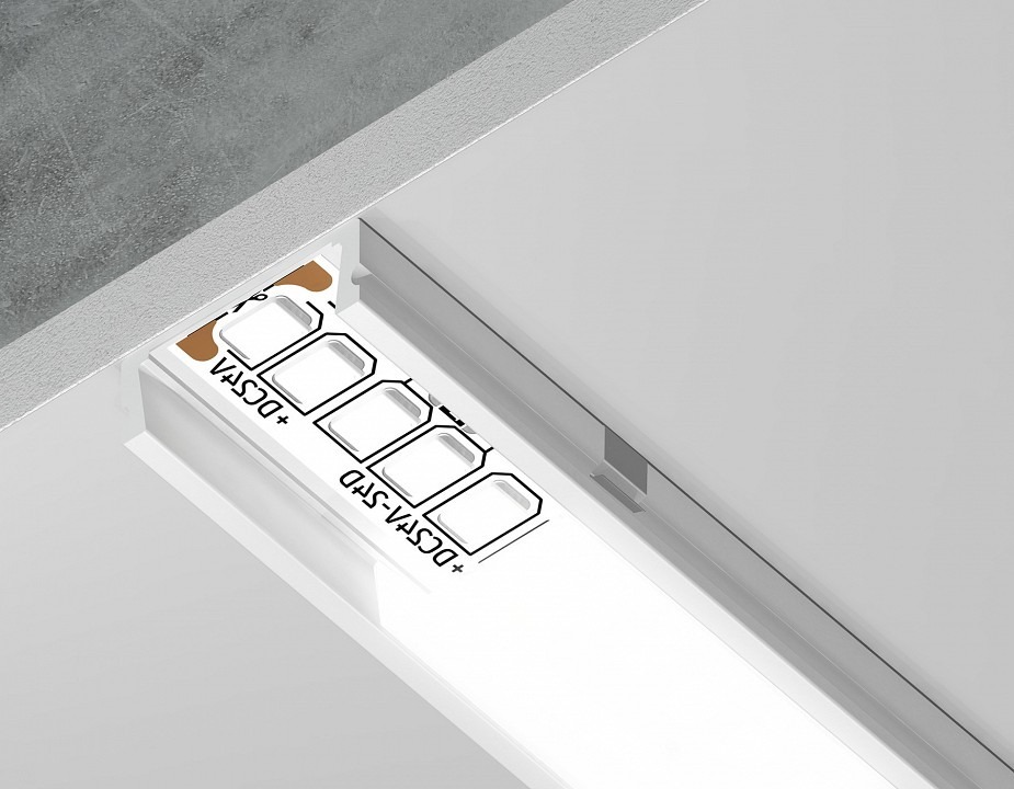 Фото Профиль накладной Ambrella Light GP GP1700WH AMBR_GP1700WH - интернет-магазин МегаТерем в Москве