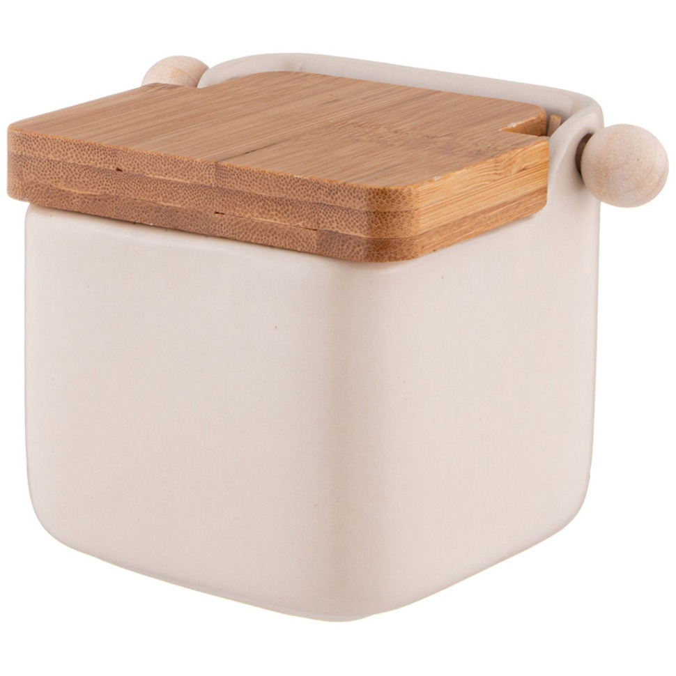 Фото Банка для сыпучих продуктов 11*9*7,5 см, 200 мл Lefard (155-759) - интернет-магазин МегаТерем в Москве