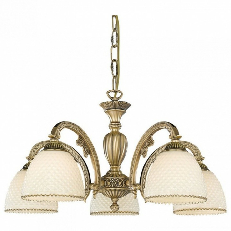 Фото Подвесная люстра Reccagni Angelo 7005 L 7005/5 RA_L_7005_5 - интернет-магазин МегаТерем в Москве