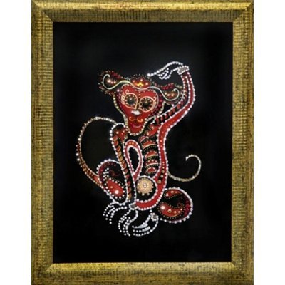 Картина Огненная обезьяна с...