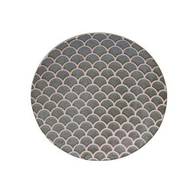 Тарелка 16924, 25 см, фарфор, grey, TOKYO DESIGN