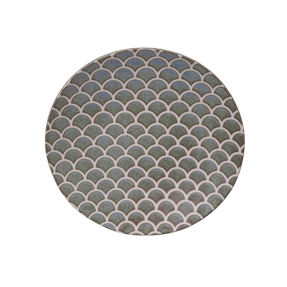 Тарелка 16924, 25 см, фарфор, grey, TOKYO DESIGN Фото Тарелка 16924, 25 см, фарфор, grey, TOKYO DESIGN - интернет-магазин МегаТерем в Москве