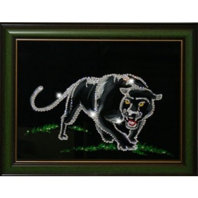 Картина Пантера с кристалла...