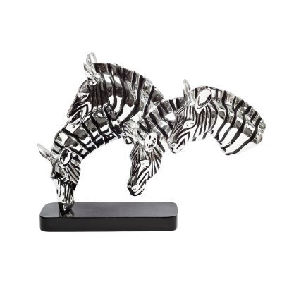 Статуэтка "Зебра" серебряная 33х9,5х27 (TT-00000254)