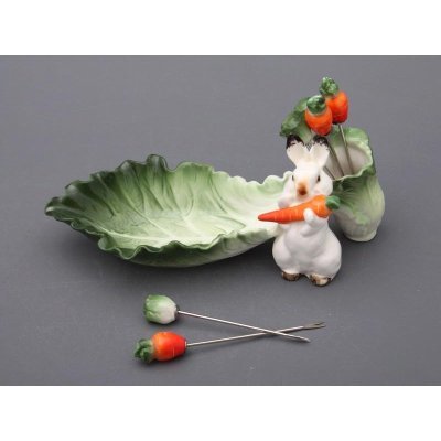 Блюдо lefard "кролик" 21 см, 6 вилочек (58-421) 