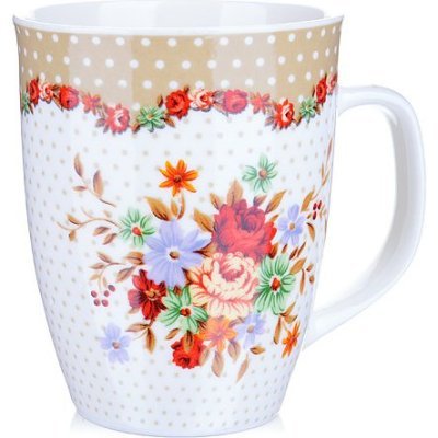 Кружка 340 мл Цветы LORAINE (25977)