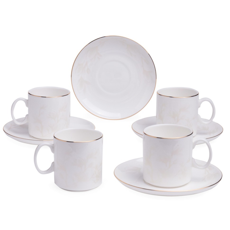 Фото Кофейный набор lefard медиссон на 4 пер. 8 пр. 120 мл (440-309)  - интернет-магазин МегаТерем в Москве