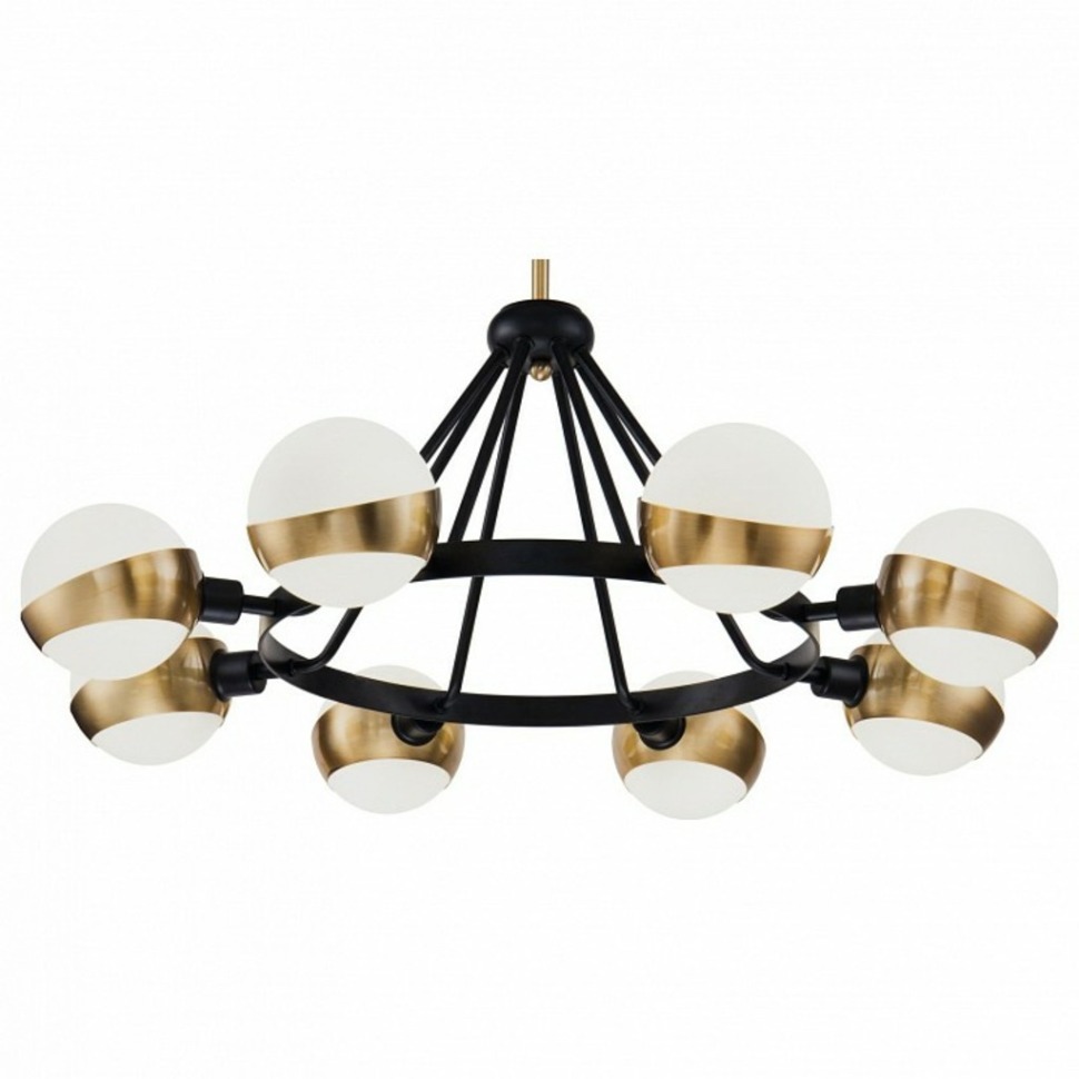 Фото Подвесная люстра Freya Silvia FR5009PL-08B MY_FR5009PL-08B - интернет-магазин МегаТерем в Москве