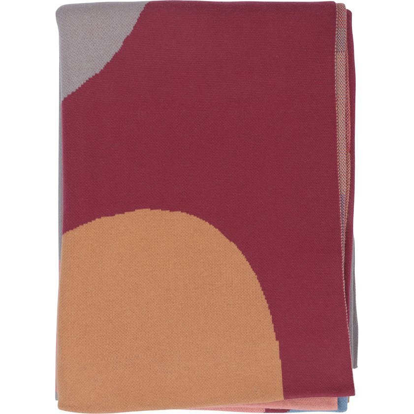 Фото Плед из хлопка с авторским принтом из коллекции freak fruit, 130х180 см (69741) - интернет-магазин МегаТерем в Москве