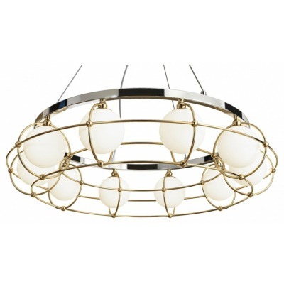 Подвесная люстра Maytoni Carcass MOD312PL-10GCH MY_MOD312PL-10GCH