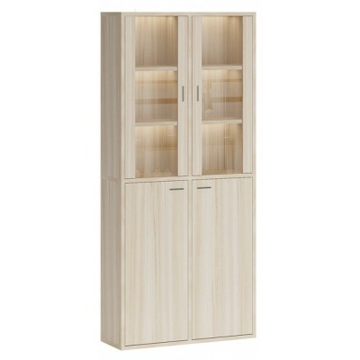 Шкаф-витрина Домино СУ(ш2в2...