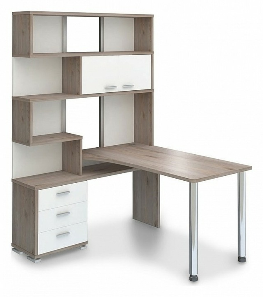 Фото Стол компьютерный Домино нельсон СР-420-150 MER_SR_420_150_NBEN-LEV - интернет-магазин МегаТерем в Москве