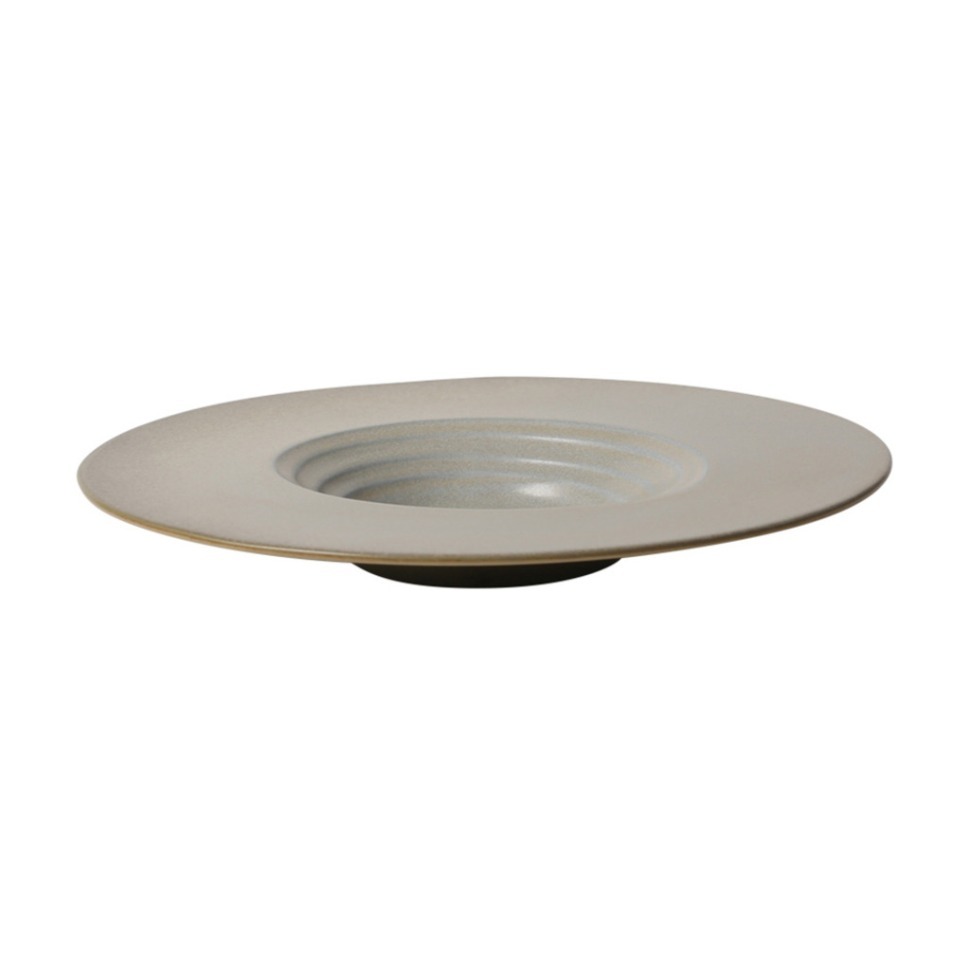 Фото Тарелка L9253-648U, 32 см, каменная керамика, grey, ROOMERS TABLEWARE - интернет-магазин МегаТерем в Москве