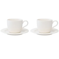 Набор чайных пар soft ripples, dual glazing, 250 мл, 2 шт. (75888)