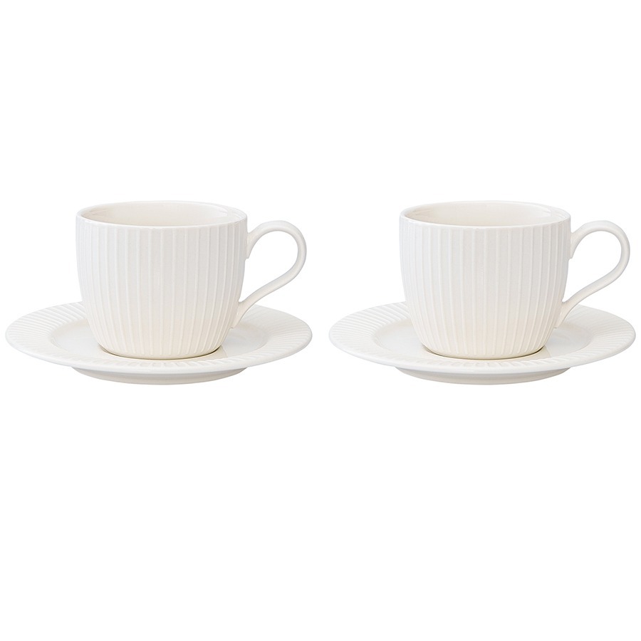 Фото Набор чайных пар soft ripples, dual glazing, 250 мл, 2 шт. (75888) - интернет-магазин МегаТерем в Москве