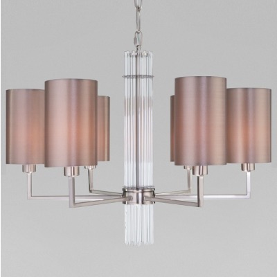 Подвесная люстра Eurosvet Soffio 60134/6 никель EV_a058368