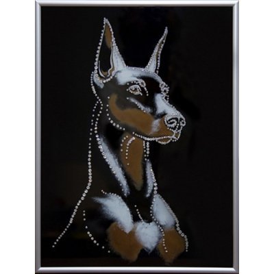 Картина Символ года Доберма...