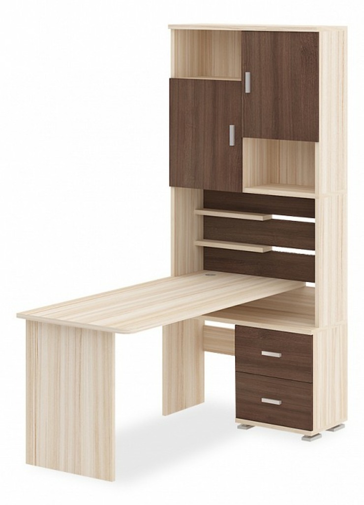 Фото Стол компьютерный Домино СР-720/160 MER_SR-720-160-KSHK-CH-PRAV - интернет-магазин МегаТерем в Москве