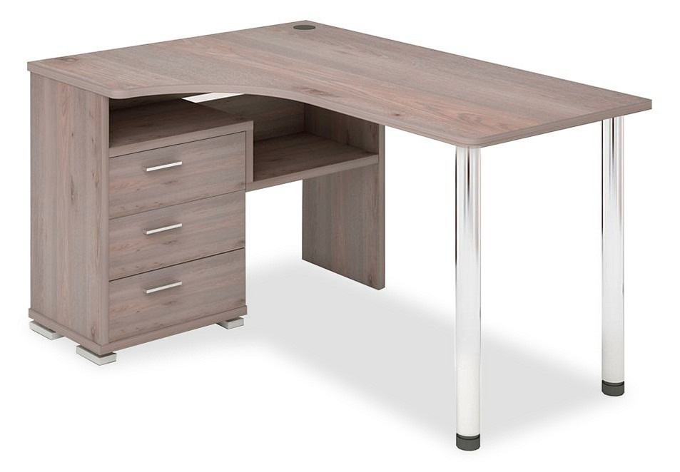 Фото Стол компьютерный Домино СР-132С-150 Н-ЛЕВ MER_SR-132S-150_N-LEV - интернет-магазин МегаТерем в Москве