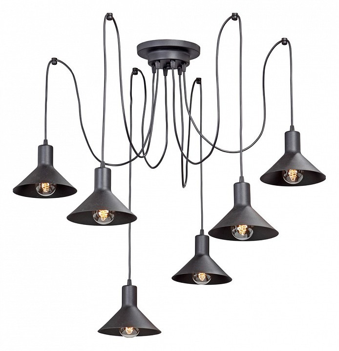 Фото Подвесная люстра Vitaluce V4786 V4786-1/6S VI_V4786-1_6S - интернет-магазин МегаТерем в Москве