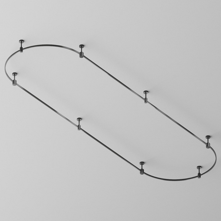 Фото Трек накладной Maytoni Готовая конструкция TFC-Flar-S01-B MY_TFC-Flar-S01-B - интернет-магазин МегаТерем в Москве