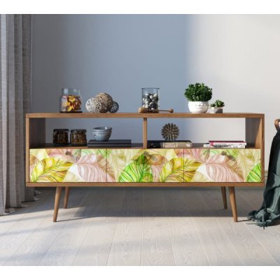 Консоль Berber с тремя ящик...