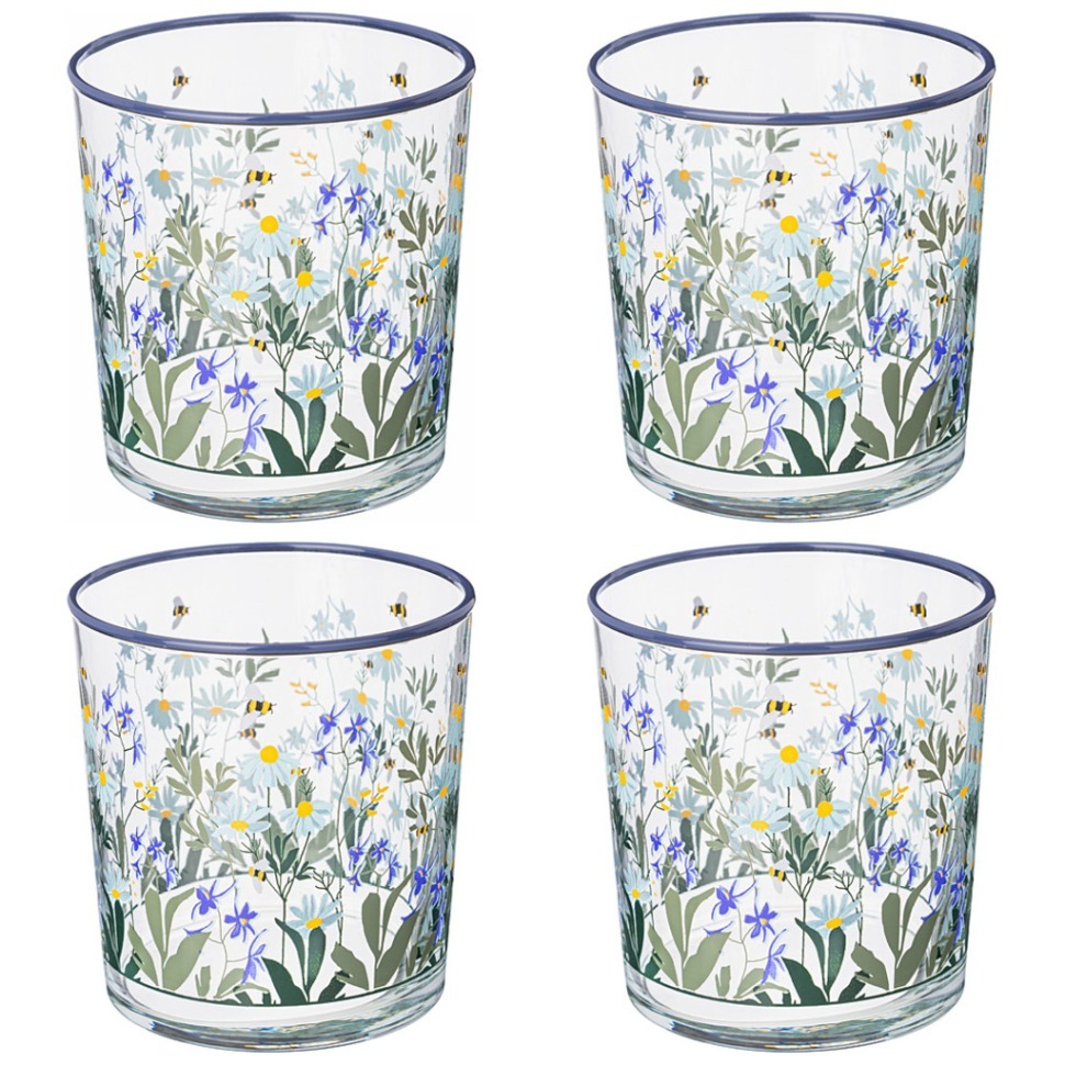 Фото Набор стаканов spring из 4 штук 380мл Rakle (312-158) - интернет-магазин МегаТерем в Москве