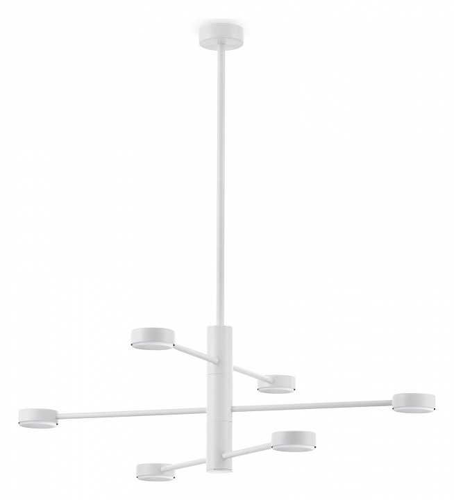 Фото Люстра на штанге Freya Tactic FR5363CL-06W MY_FR5363CL-06W - интернет-магазин МегаТерем в Москве