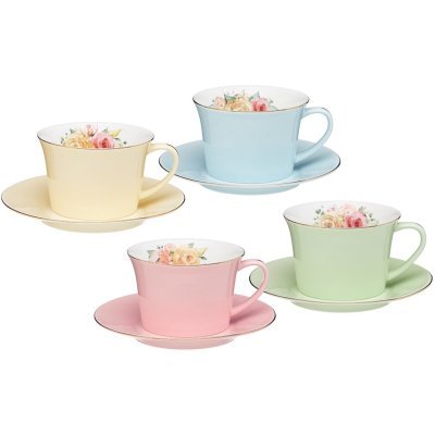 Кофейный набор lefard "времена года" на 4 пер. 8 пр. 180 мл микс (760-680) 