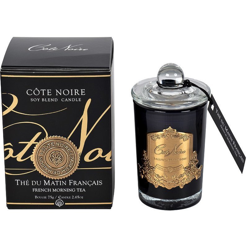 Фото Свеча ароматическая French Morning Tea в стакане в упаковке 75 гр. (TT-00006242) - интернет-магазин МегаТерем в Москве