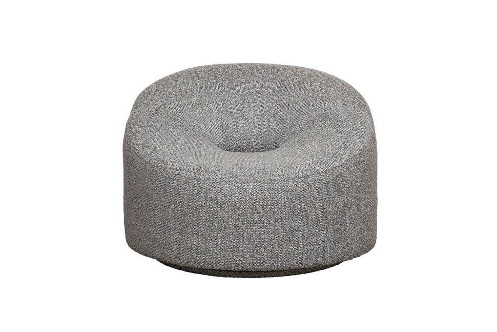 Фото Кресло поворотное LUNA рогожка черно-серый Santo1606-CHSER 98*90*69см (TT-00016636) - интернет-магазин МегаТерем в Москве