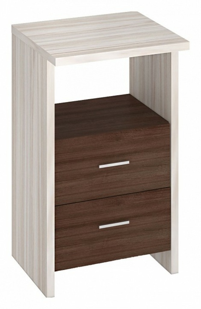 Фото Тумбочка Домино Лайт ТЯЛ MER_TYAL_KSH - интернет-магазин МегаТерем в Москве