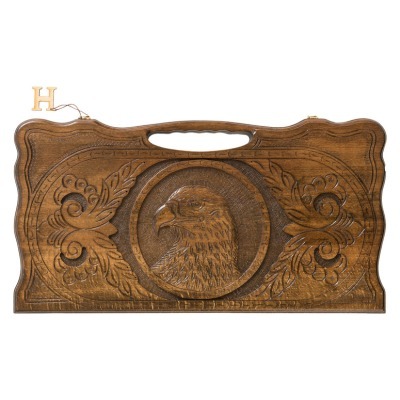 Нарды резные Орел с ручкой ...