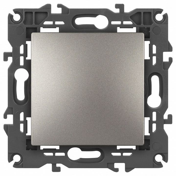 Фото Переключатель перекрестный одноклавишный без рамки Эра Эра Elegance 14-1108-16 ER_B0065809 - интернет-магазин МегаТерем в Москве