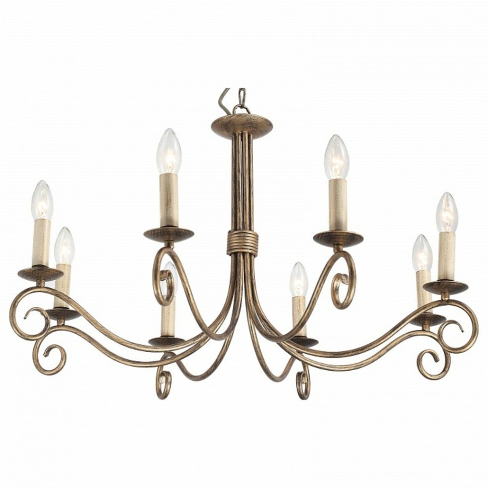 Фото Подвесная люстра Lucia Tucci Fondi Fondi 330.8 antique LT_Fondi_330.8_antique - интернет-магазин МегаТерем в Москве