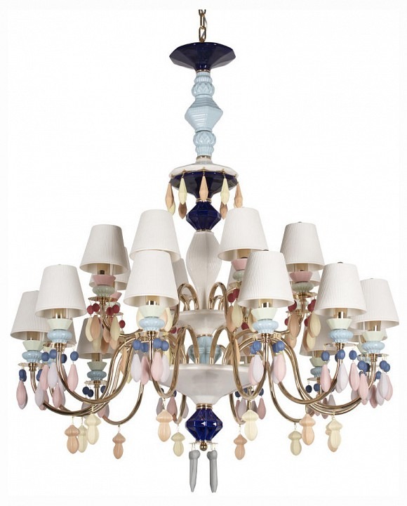 Фото Подвесная люстра Loft it Grace 10203/12+8 Mult LF_10203_12_8_Mult - интернет-магазин МегаТерем в Москве