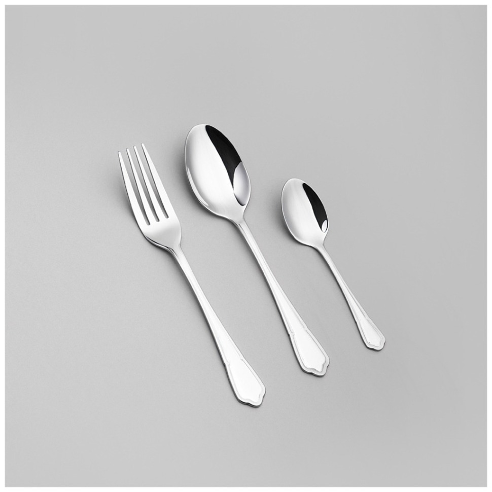 Фото Набор столовых приборов на 6 персон onda agness 18 пр (942-544)  - интернет-магазин МегаТерем в Москве