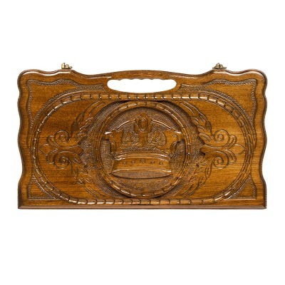 Нарды резные Корона с ручко...