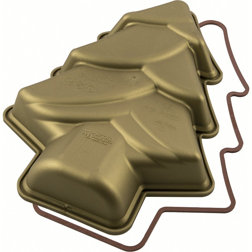 Фото Форма для приготовления пирожного christmas tree 28 х 20 см силиконовая (70191) - интернет-магазин МегаТерем в Москве