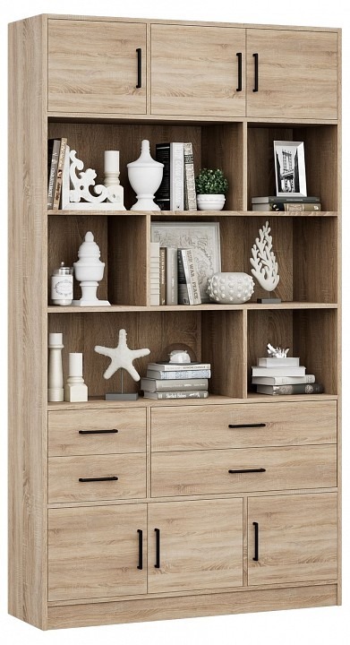 Фото Стеллаж комбинированный Либерти-62-128 MAS_Liberti-62-DS-128 - интернет-магазин МегаТерем в Москве