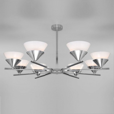 Люстра на штанге Eurosvet Rylee 70138/8 хром EV_a057600