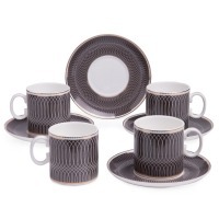 Кофейный набор lefard  "infinity" на 4 пер. 8 пр. 210 мл (440-311) 