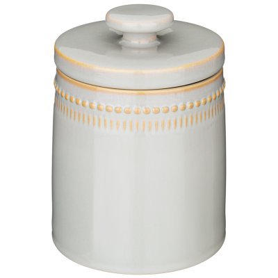 Банка для сыпучих bronco "soul kitchen" 16*12 см 900 мл серая (189-413) 