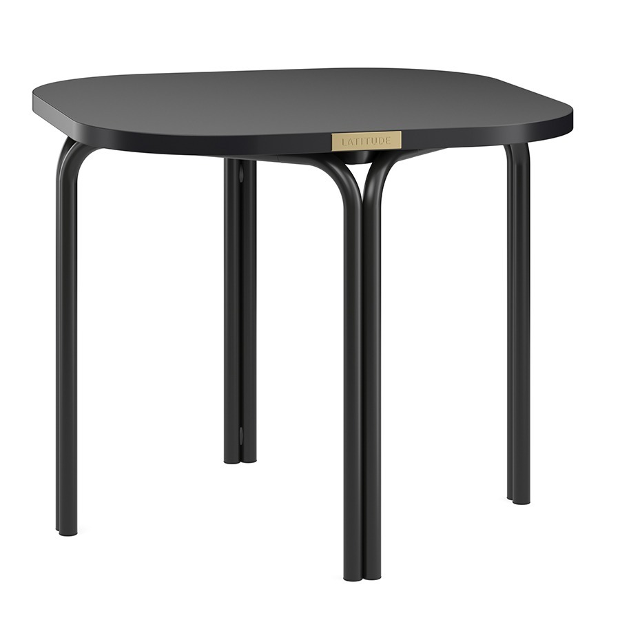 Фото Столик кофейный ror, 50х50 см, черный (75267) - интернет-магазин МегаТерем в Москве