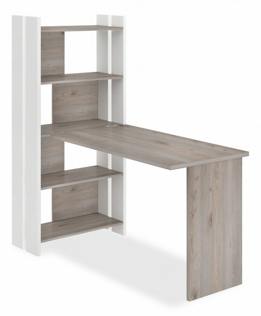 Фото Стол компьютерный Домино Лайт СТЛ-ОВ+С120Прям без тумбы MER_STL-OV-S120Pryam_bez_tumby_BEN - интернет-магазин МегаТерем в Москве