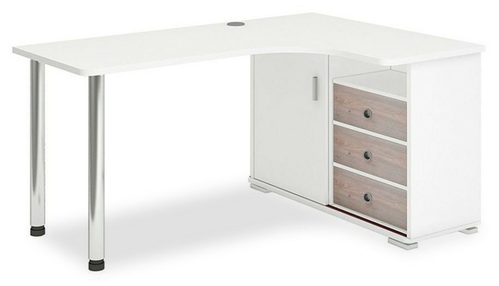 Фото Стол письменный Домино СР-165СМ MER_SR-165SM-BENBE-PRAV - интернет-магазин МегаТерем в Москве