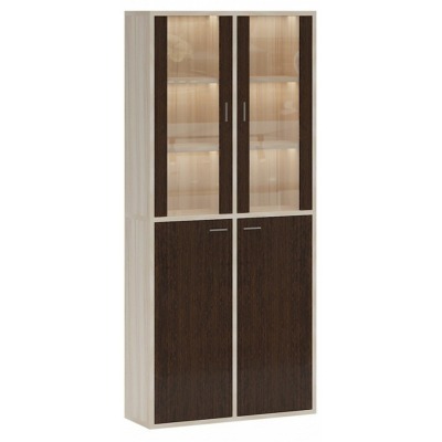 Шкаф-витрина Домино СУ(ш2в2...