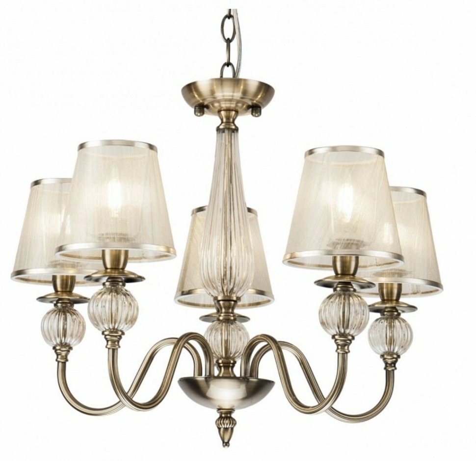 Фото Подвесная люстра Freya Inessa FR2685PL-05BZ MY_FR2685PL-05BZ - интернет-магазин МегаТерем в Москве