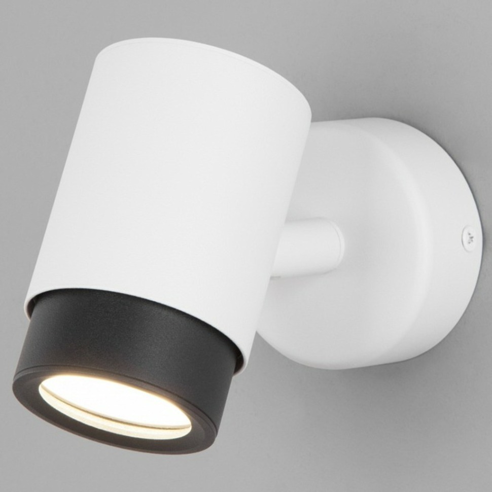 Фото Бра Eurosvet Morgan 20124/1 белый/ черный EV_a056160 - интернет-магазин МегаТерем в Москве