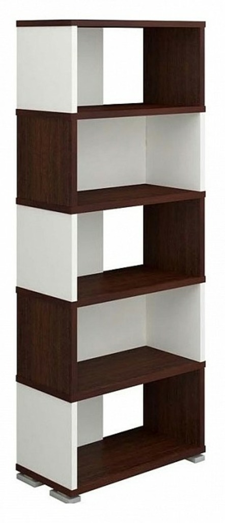 Фото Стеллаж книжный Домино СБ-10-5 MER_SB-10_5_VBE - интернет-магазин МегаТерем в Москве